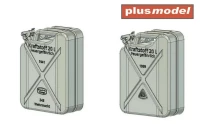 Plusmodel DP3087 German canisters - early (12 pcs.) 1/35