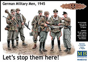 Master Box 35162 Let's stop them here! German Military Men, 1945 1/35