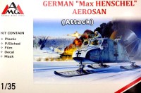AMG 35308 Max Henschel Немецкие аэросани атакующий вариант 1/35