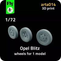 Fly model A0014 Opel Blitz wheels (for 1 kit) 1/72