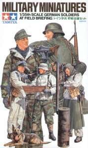 Tamiya 35212 Солдаты вермахта в зимней форме 1/35