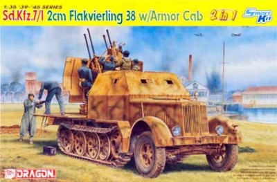 Dragon 6533 SdKfz 7/1 2cm Flakvierling 38 w/Armor Cab 1/35