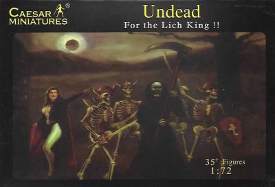 Caesar Miniatures F103 Undead - For the Lich King 1/72