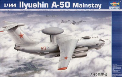 Trumpeter 03903 Советский Самолет ДРЛО А-50 (Ил-76) 1/144