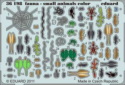 Eduard 36198 fauna - small animals - colour