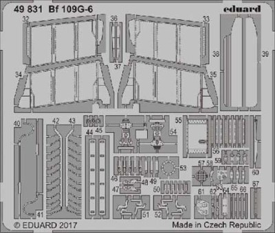 Eduard 49831 Bf 109G-6 1/48