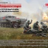 ICM 35114 Sd.Kfz.251/8 Ausf.A Germ.Ambulance w/ Person. 1/35