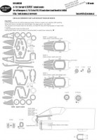 New Ware NWA-M0336 1/48 Mask A-7 D/E Corsair II EXPERT (HAS)