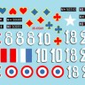 Star Decals 35-C1349 French fighting vehicles in Africa # 2. Somua S 35 - 12e RГ©giment de Chasseurs d'Afrique 1/35