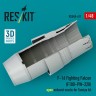 Reskit RSU48-611 F-16 Fight.Falcon (F100-PW-220) exh.noz.(TAM) 1/48