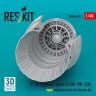 Reskit RSU48-611 F-16 Fight.Falcon (F100-PW-220) exh.noz.(TAM) 1/48