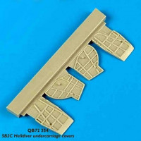 QuickBoost QB72354 SB2C Helldiver undercarriage covers 1/72