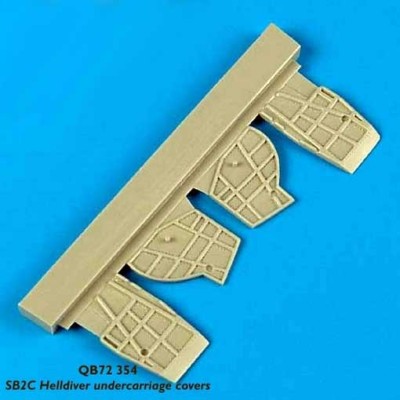 QuickBoost QB72354 SB2C Helldiver undercarriage covers 1/72