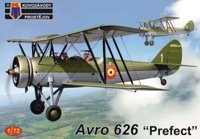 Kovozavody Prostejov 72413 Avro 626 'Prefect' (4x camo) 1/72