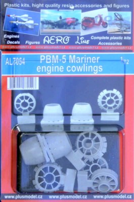 Plusmodel AL7054 PBM-5A Mariner - Engine Cowlings 1/72