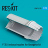 Reskit RSU72-0174 F-35 A exhaust nozzles (HAS) 1/72