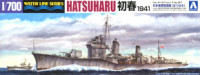 Aoshima 045800 Japanese Navy Destroyer Hatsuharu 1941 1:700