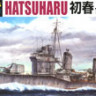 Aoshima 045800 Japanese Navy Destroyer Hatsuharu 1941 1:700
