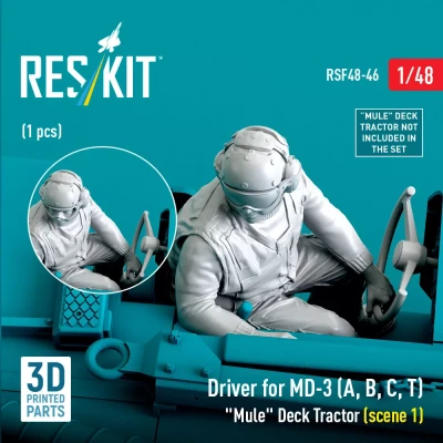 Reskit F48046 Driver for MD-3 (A,B,C,T) Deck Tractor Typ 1 1/48
