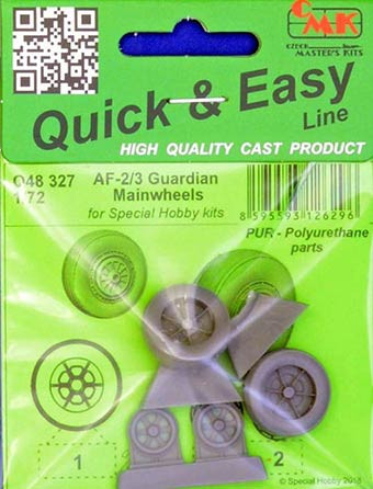 CMK Q48327 AF-2/3 Guardian Mainwheels (SP.HOBBY) 1/48