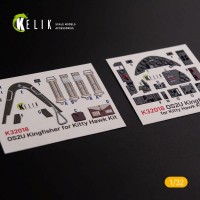 Reskit K32018 OS2U Kingfisher - Interior 3D Decal (KITTYH) 1/32