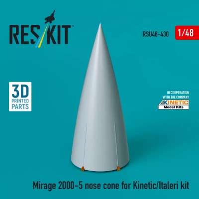 Reskit U48430 Mirage 2000-5 nose cone (KIN/ITAL) 1/48