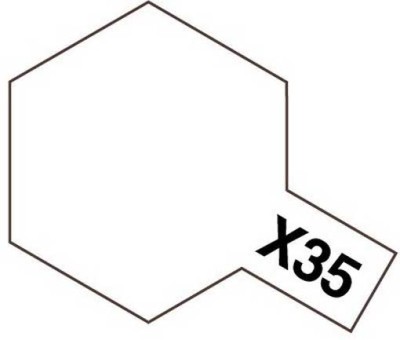 Tamiya 81535 X-35 Semi-Gloss Clear (полуматовый лак) акрил. 10мл.