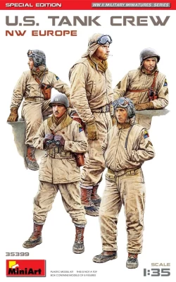 Miniart 35399 US Tank Crew NW Europe, Special Edit.(5 fig.) 1/35