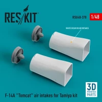 Reskit RSU48378 F-14A 'Tomcat' air intakes (TAM) 3D Print 1/48
