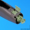 Black Dog A48202 BAC/EELightning F.2A /F.6 engines and radar (designed to be used with Airfix kits) 1/48