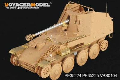Voyager Model PE35225 Фототравление WWII German Marder III M Fenders (For TAMIYA 35255) 1/35