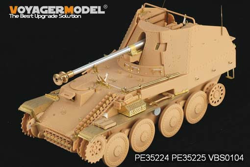 Voyager Model PE35225 Фототравление WWII German Marder III M Fenders (For TAMIYA 35255) 1/35