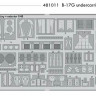 Eduard 481011 SET B-17G undercarriage & exterior (HKM)
