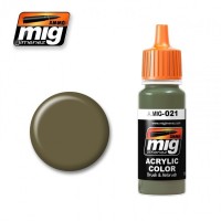 Ammo Mig 0021 Краска акриловая Русский камуфляж  Russian Tan