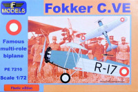 LF Model LFM-P7210 1/72 Fokker C.VE - Denmark (3x camo)