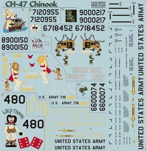 Print Scale 48-043 CH-47 Chinook Part 1 1/48