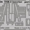 Eduard 49436 TSR-2 interior S.A. AIR