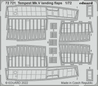 Eduard 72721 SET Tempest Mk.V landing flaps (AIRF) 1/72