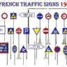 Miniart 35645 French Traffic Signs 1930-40's 1/35