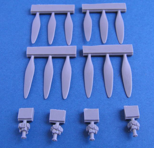 Pavla Models U72-143 Sunderland Mk.I propellers for Italeri 1:72