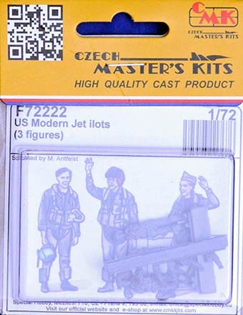 CMK F72222 US Modern Jet Pilots (3 fig.) 1/72