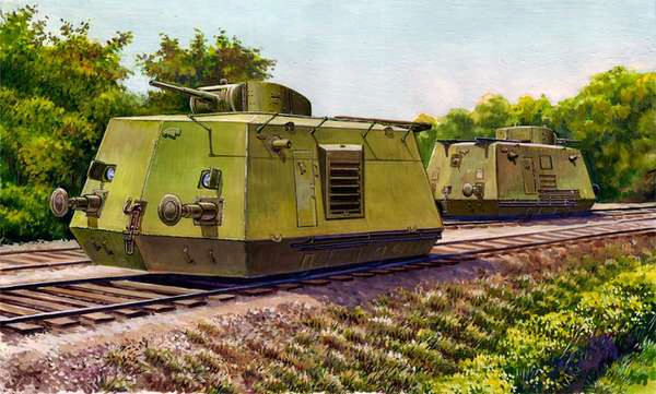 UMmt 638 Тяжелая бронедрезина БДТ 1/72