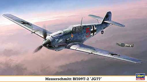 Hasegawa 09861 Самолет BF-109T-2 JG77 (HASEGAWA)