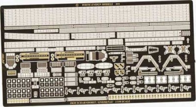 White Ensign Models PE 35130 DKM SCHARNHORST 1/350