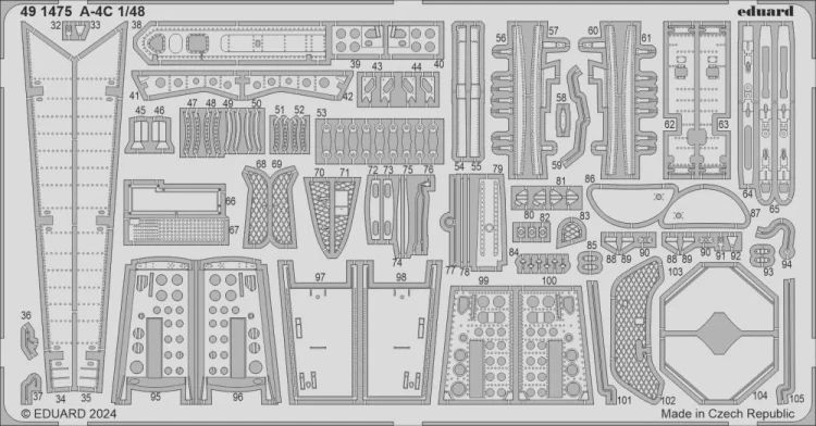 Eduard 491475 A-4C (H.2000/HAS) 1/48