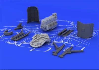 Eduard 672005 1/72 Набор дополнений DB 601A/N for Bf 110