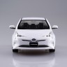 Aoshima 54161 Toyota Prius(Super White II), SNAP KIT (сборка без клея) 1/32