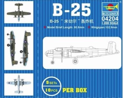 Trumpeter 04204 B-25 Mitchel 1/200