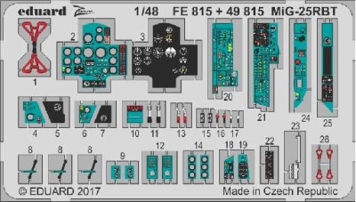 Eduard FE815 MiG-25RBT 1/48