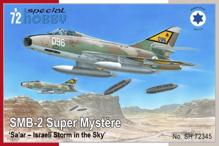 Special Hobby SH72345 SMB-2 Super Mystere Israeli Storm in the Sky 1/72